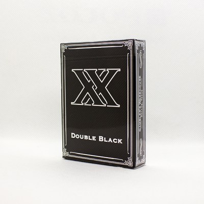 Double Black Deck by Gamblers Warehouse