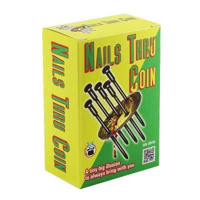 Nails Through Coin